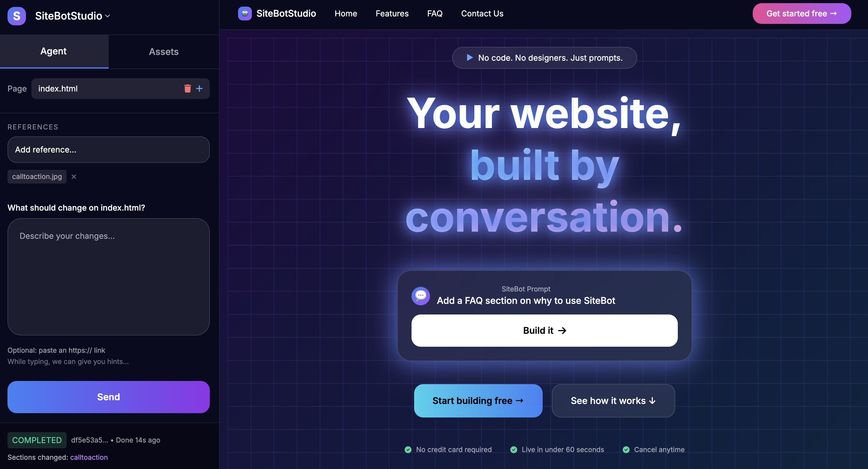 App screenshot