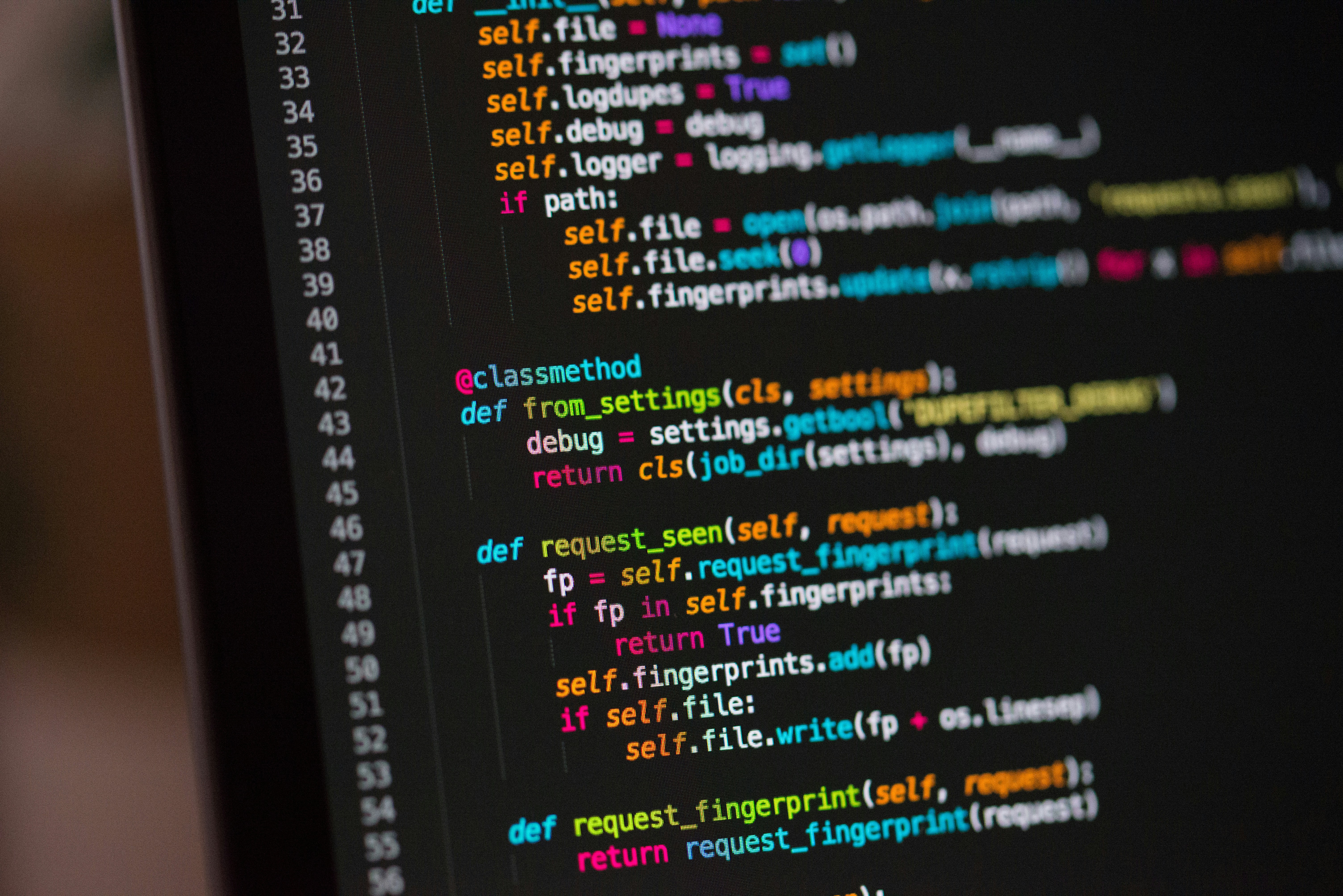 Developer working with code editor showing full control and customization